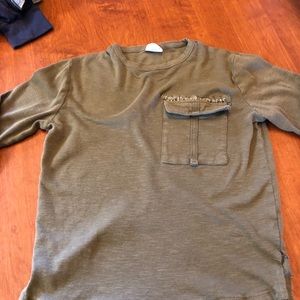 Boys Zara Long Sleeve T, Size 7